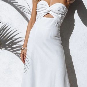 Petal and Pup Rosetta White Dress